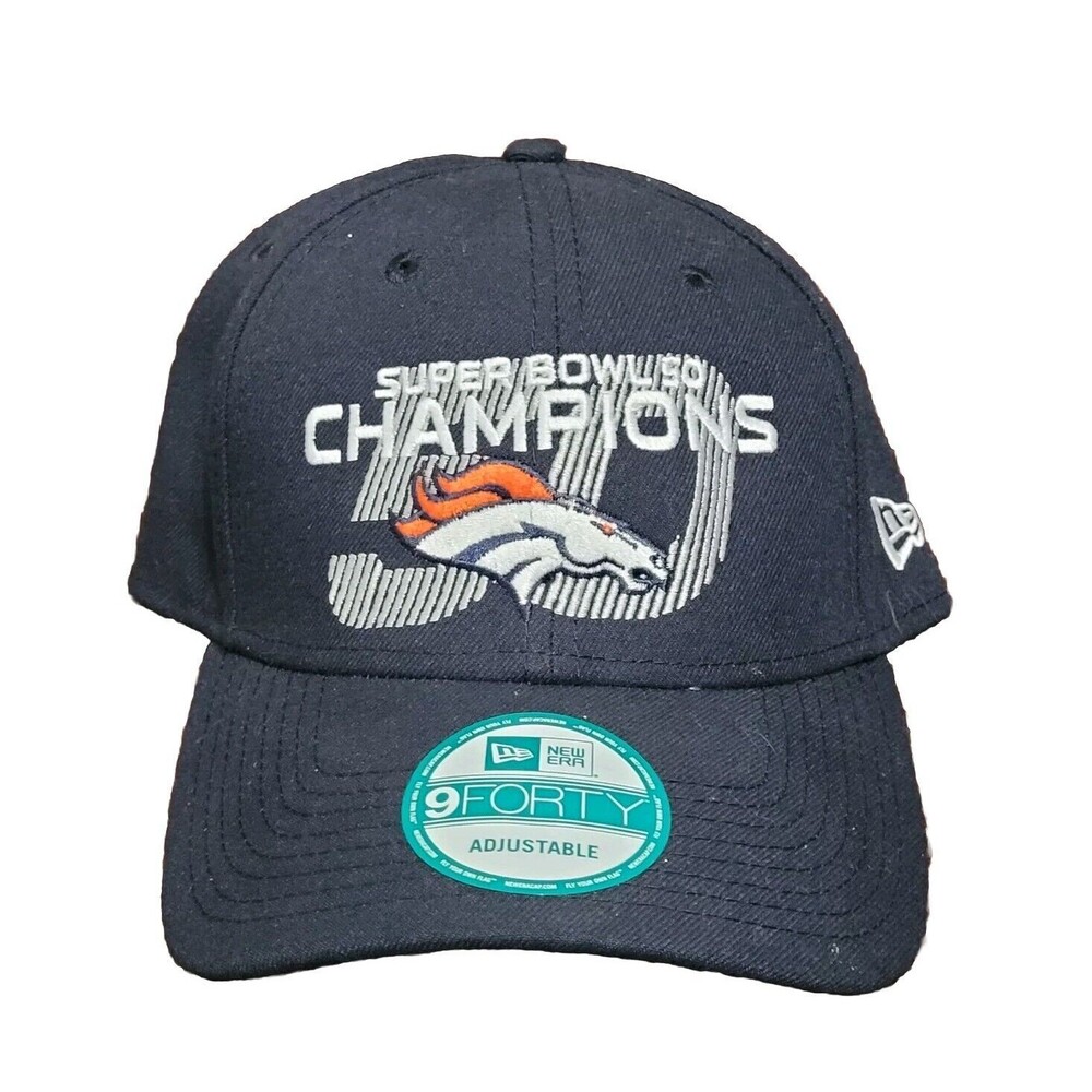 NWT Denver Broncos Superbowl 50 Champions New Era Snapback Hat NFL Memor…